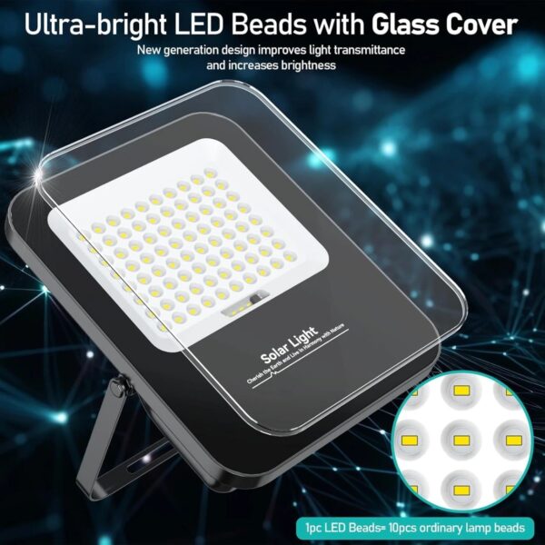 800W Solar Flood Light