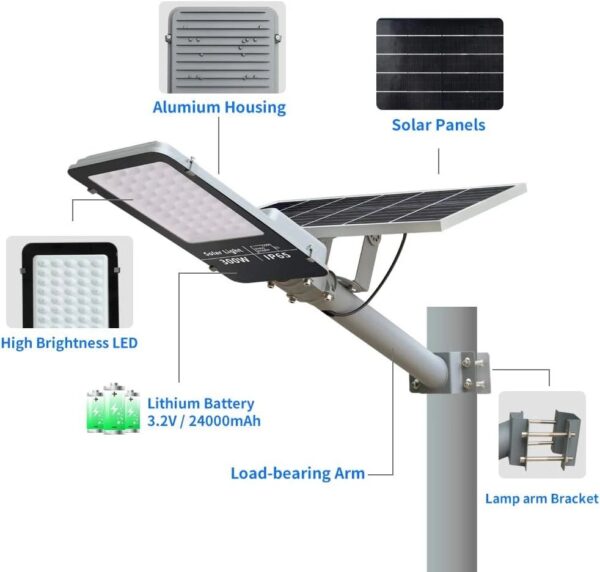 300W Solar Steet Light