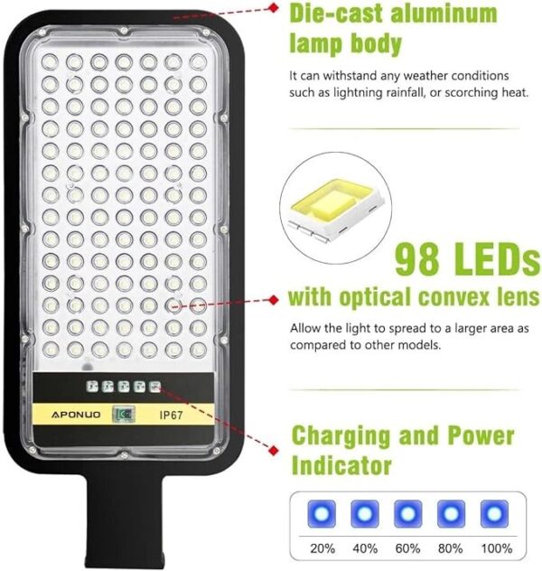 100W Solar Street Light