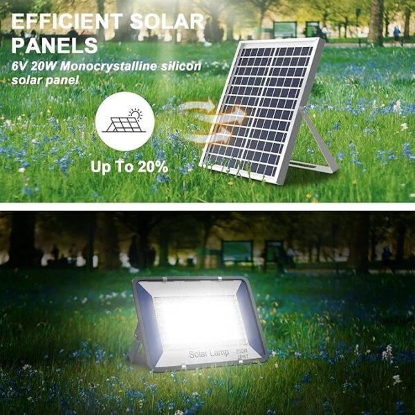 200W Solar Flood Light