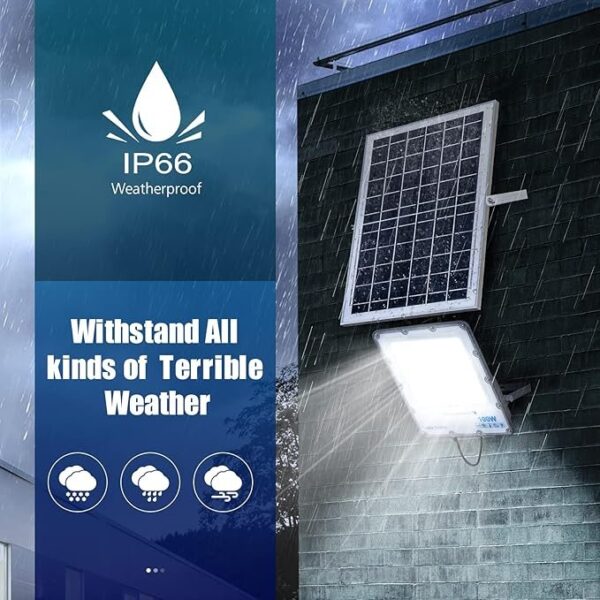 100W Solar Flood Light