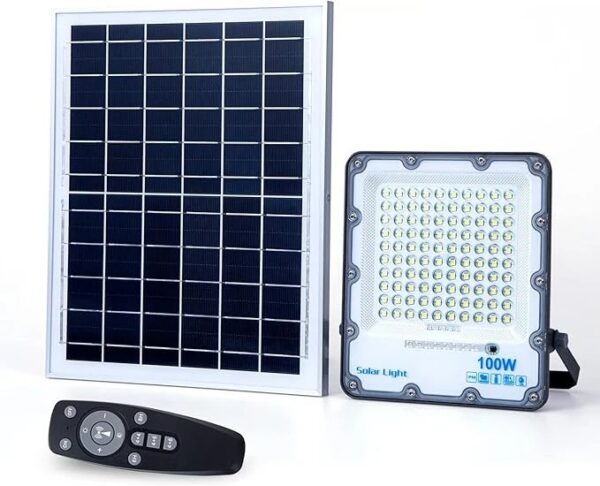 100W Solar Flood Light