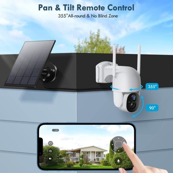Solar Security Outdoor Wireless Camera