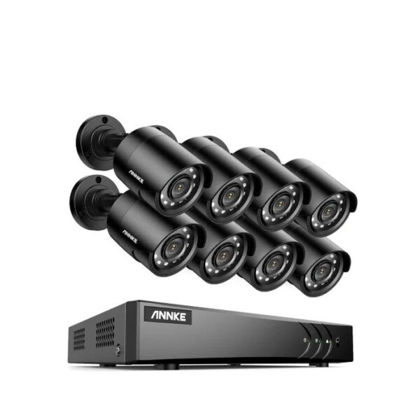 Annke 8 Channel DVR with 8 Cameras